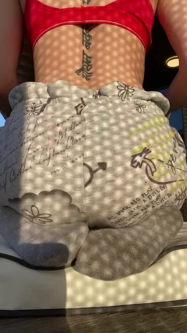 Rough anal on the balcony? Yes or no?